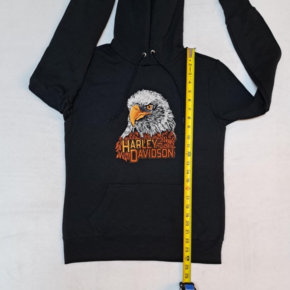 Harley-Davidson Eagle Hoodie - Women's size SMALL - Picture 9 of 9